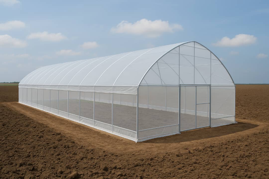 Serre installée — Bénin